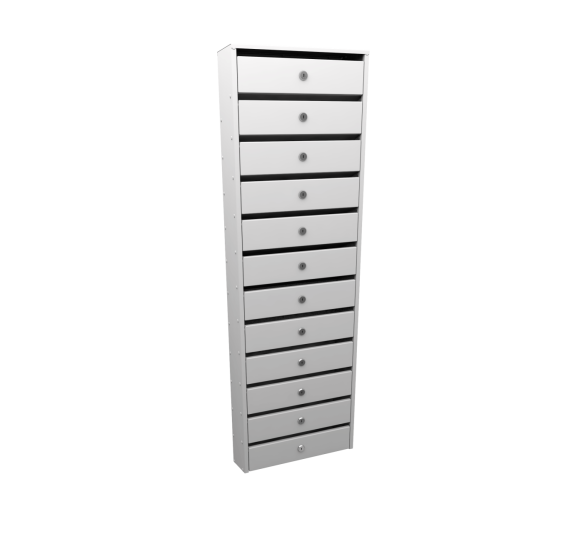 12-и секционный почтовый ящик «Сигма»